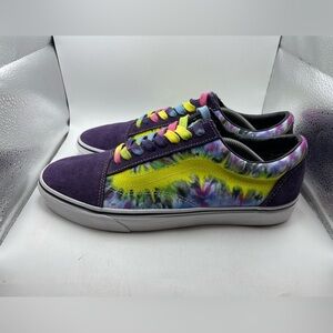 Vans Old Skool men’s Tie-Dye Sneakers size 12